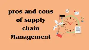 Pros And Cons Of Supply Chain Management